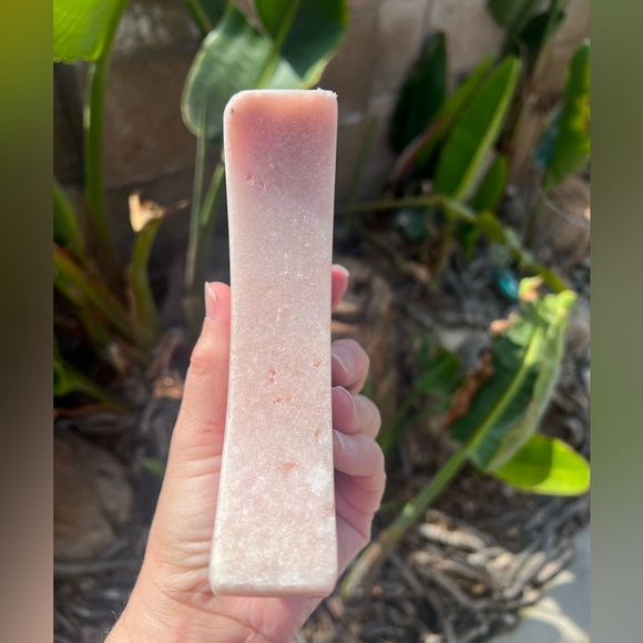 Pink Amethyst Quartz Crystal Moon - Picture 3 of 9